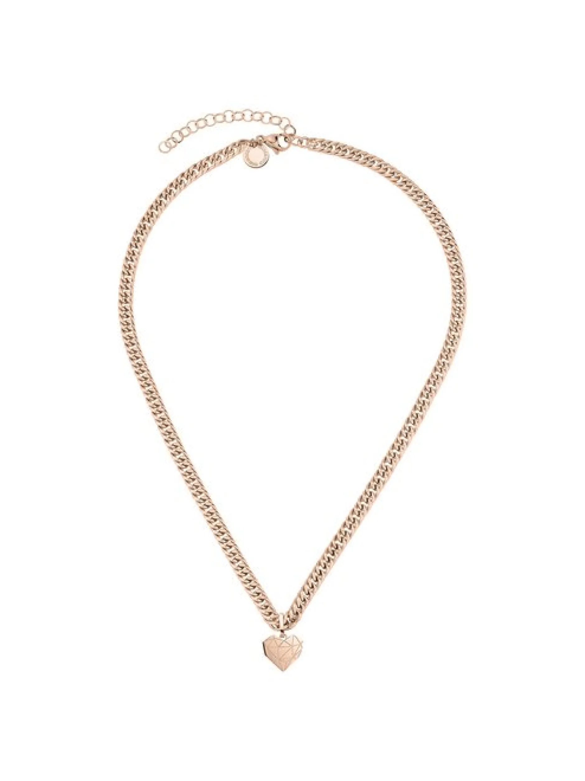 Liebeskind Berlin Damen Halskette - Broken Heart Chunky in roségold