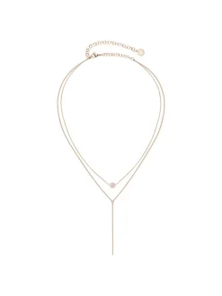 Liebeskind Berlin Damen Halskette - Chain Bead Mix in roségold