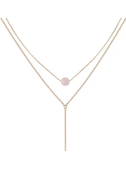 Liebeskind Berlin Damen Halskette - Chain Bead Mix in roségold