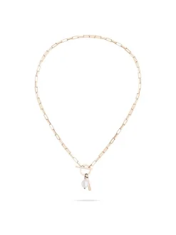 Liebeskind Berlin Damen Halskette - Modern Pearl in roségold
