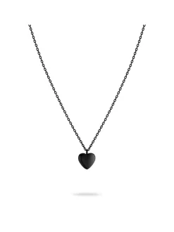 Liebeskind Berlin Damen Halskette - My Heart in schwarz