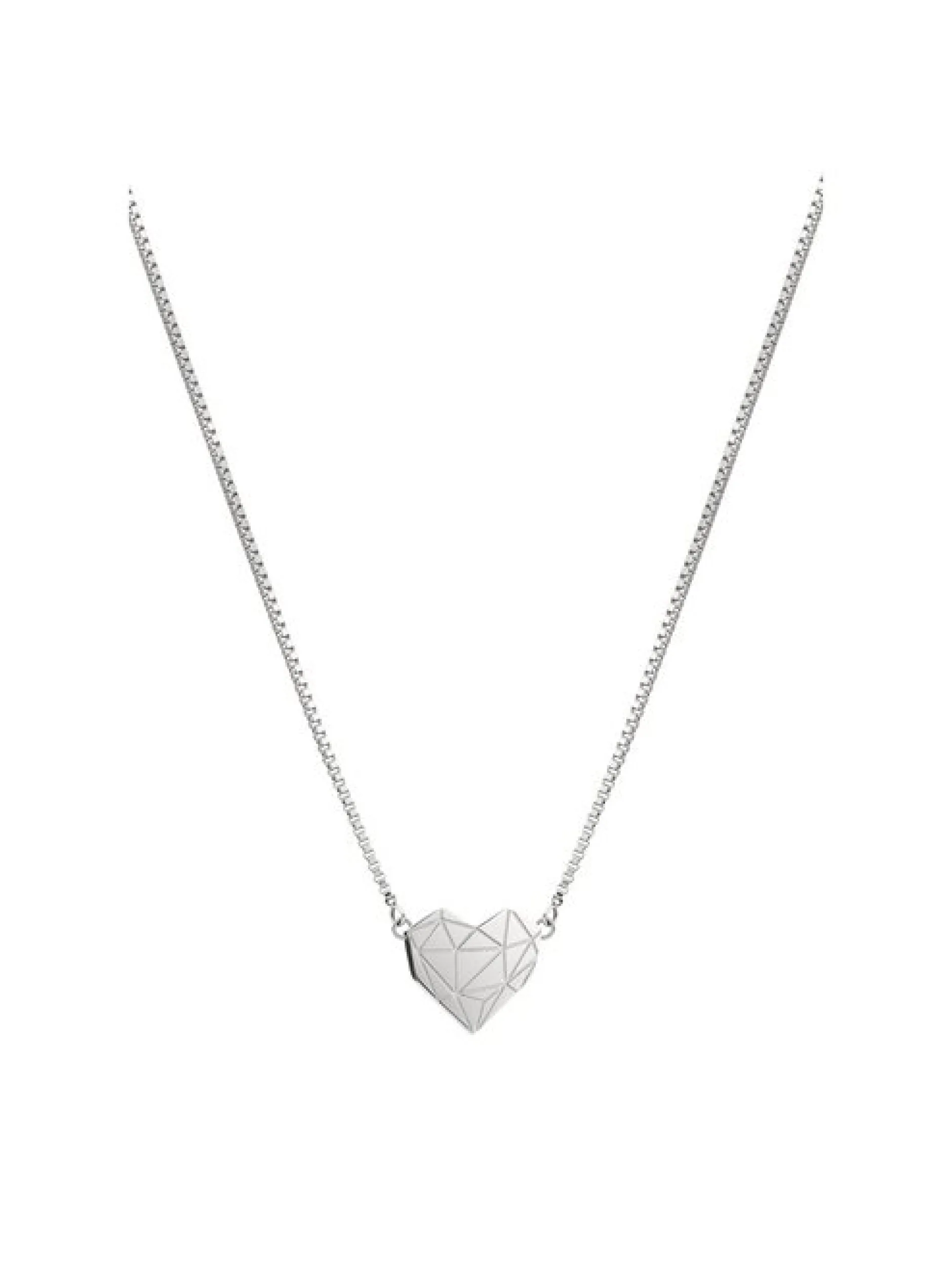 Liebeskind Berlin Damen Halskette - The Broken Heart in silber