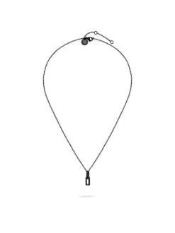 Liebeskind Berlin Damen Halskette - The Festive Mini Link Sparkle in schwarz