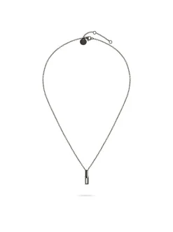 Liebeskind Berlin Damen Halskette - The Festive Mini Link Sparkle in schwarz