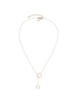 Liebeskind Berlin Damen Halskette - The Organic Twist in roségold