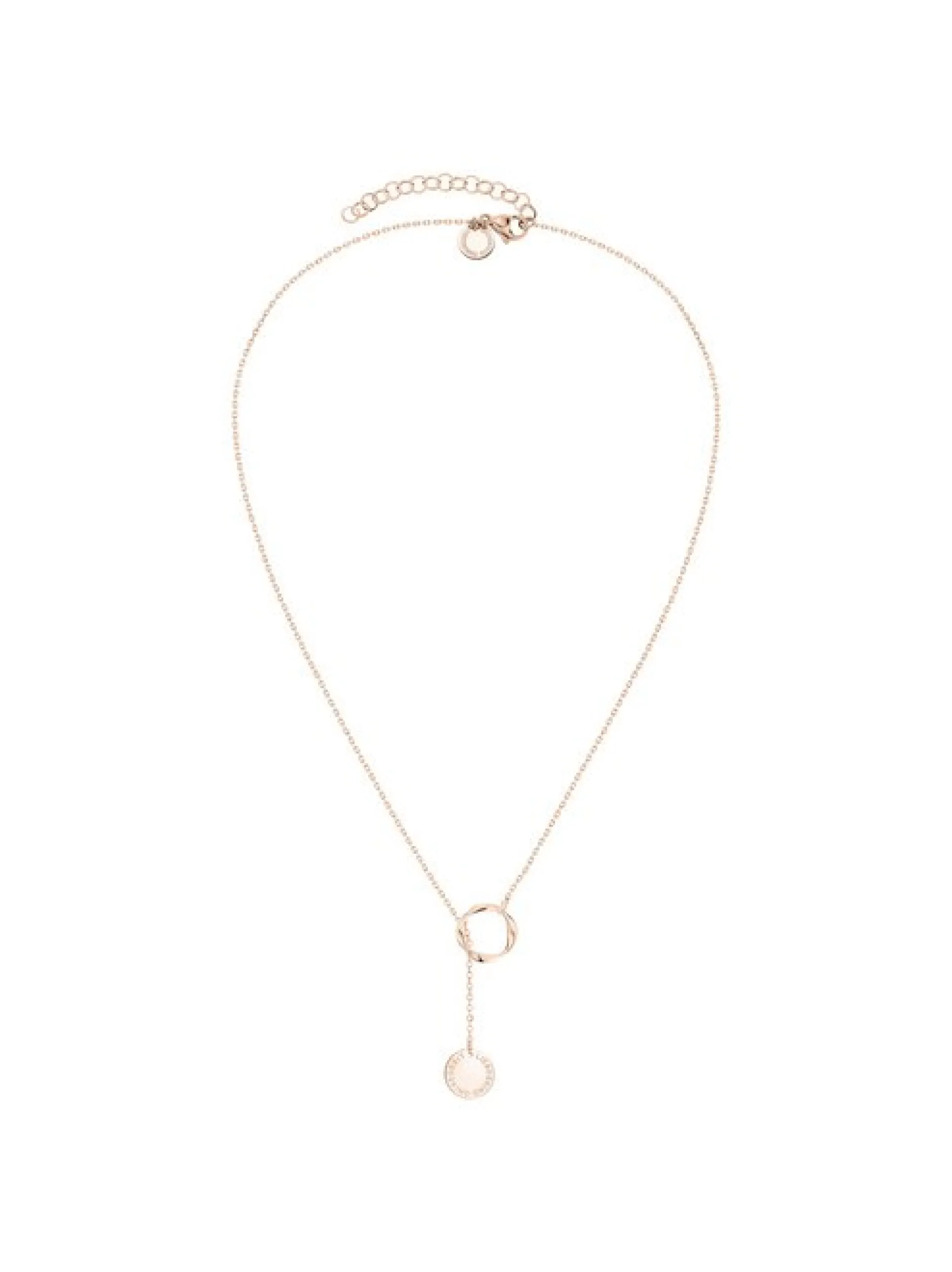Liebeskind Berlin Damen Halskette - The Organic Twist in roségold