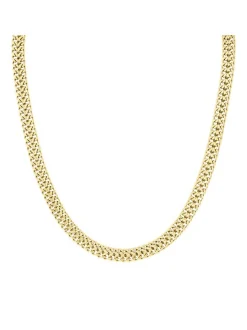 Liebeskind Berlin Damen Halskette - The Woven in gold