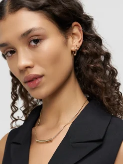 Liebeskind Berlin Damen Halskette - Twist in gold