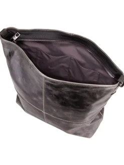 Liebeskind Berlin Damen Handtasche - LK 204 Archive Lack M in grau