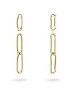 Liebeskind Berlin Damen Ohrhänger - Special Link in gold