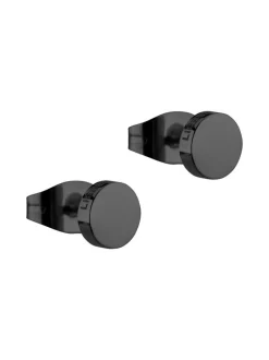 Liebeskind Berlin Damen Ohrstecker - Minimalist in schwarz
