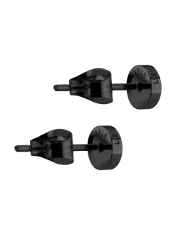 Liebeskind Berlin Damen Ohrstecker - Minimalist in schwarz