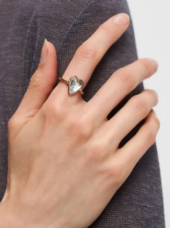 Liebeskind Berlin Damen Ring - Glass Heart in roségold