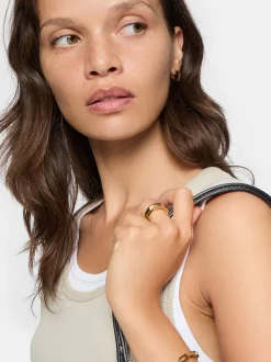 Liebeskind Berlin Damen Ring - Urban Chic in gold