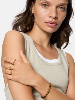 Liebeskind Berlin Damen Ring - Urban Chic in gold