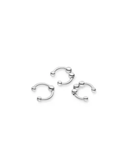 Liebeskind Berlin Damen Schmuck-Set - Urban Chic in silber