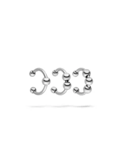 Liebeskind Berlin Damen Schmuck-Set - Urban Chic in silber