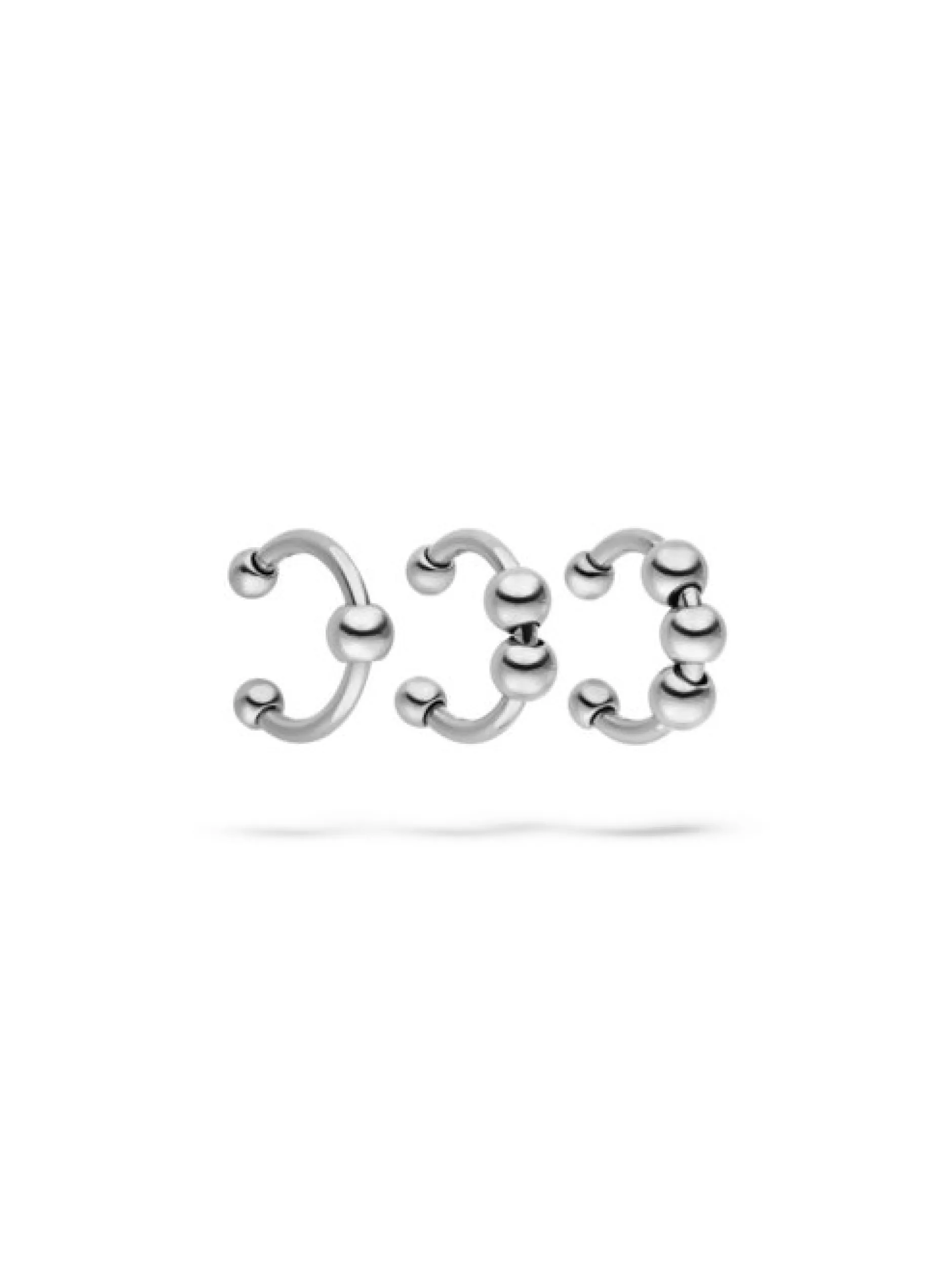Liebeskind Berlin Damen Schmuck-Set - Urban Chic in silber