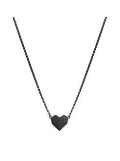 Liebeskind Berlin Damen Schmuck-Set - Broken Heart in schwarz
