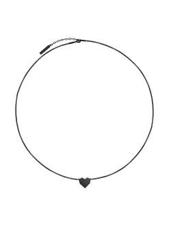 Liebeskind Berlin Damen Schmuck-Set - Broken Heart in schwarz