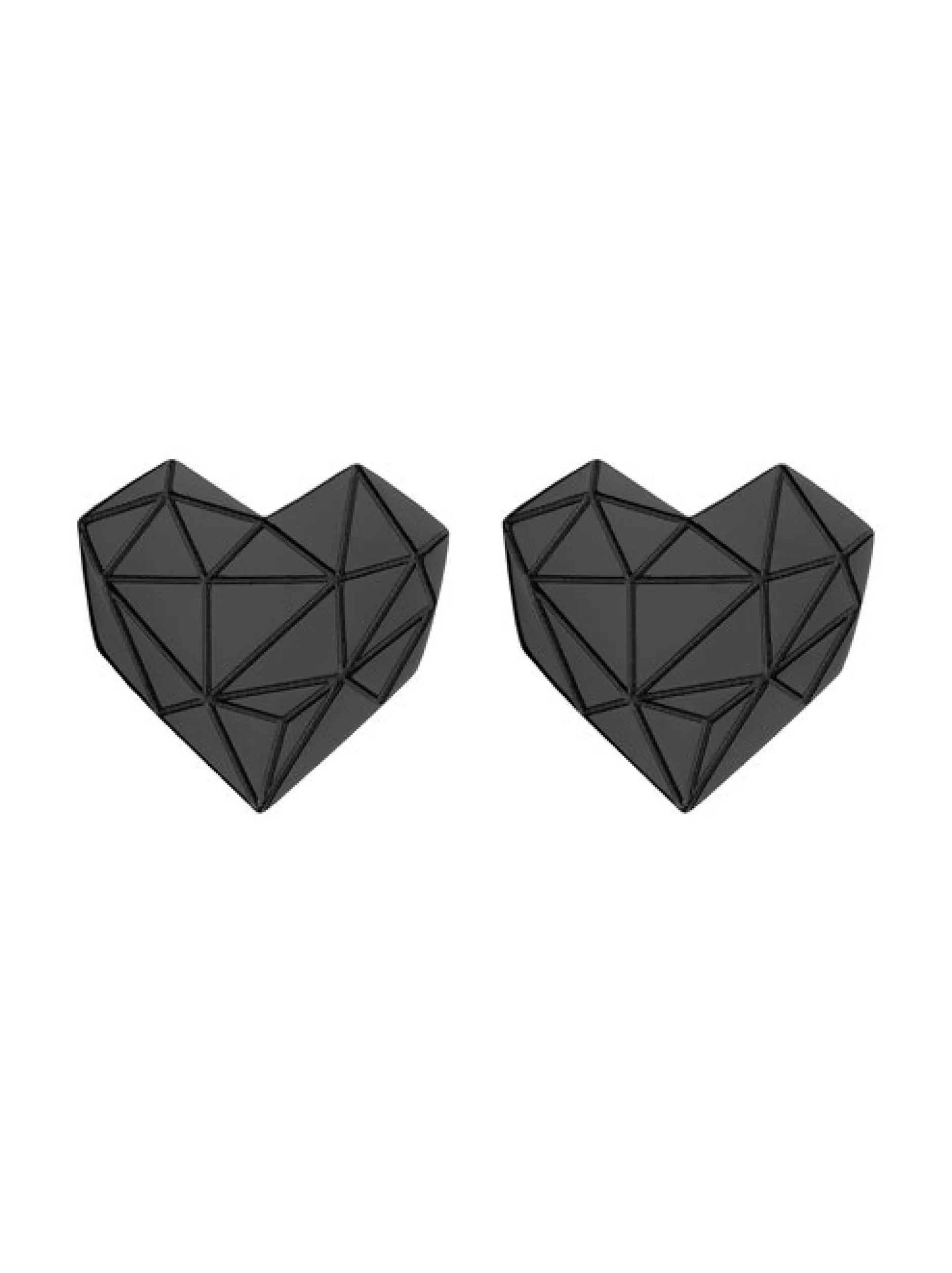 Liebeskind Berlin Damen Schmuck-Set - Broken Heart in schwarz