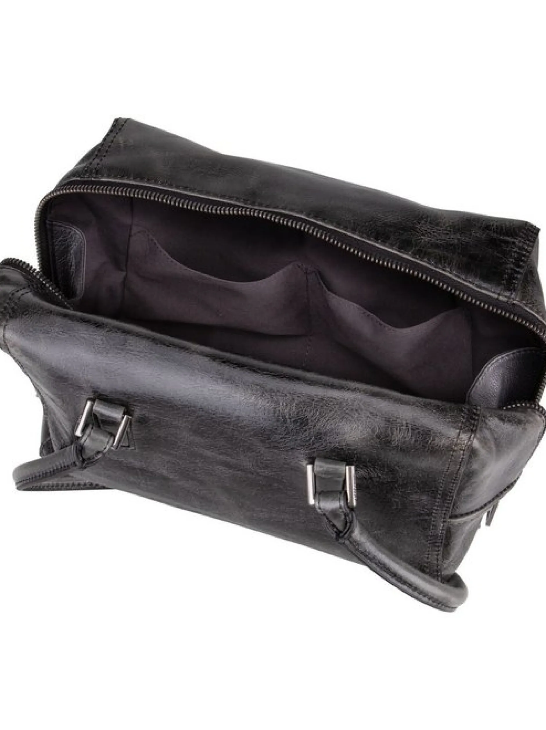 Liebeskind Berlin Damen Schultertasche - Kayla Archive Lack S in grau