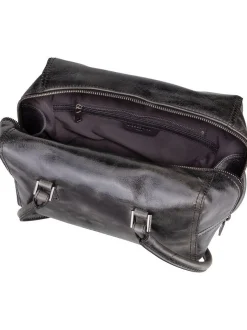 Liebeskind Berlin Damen Schultertasche - Kayla Archive Lack S in grau