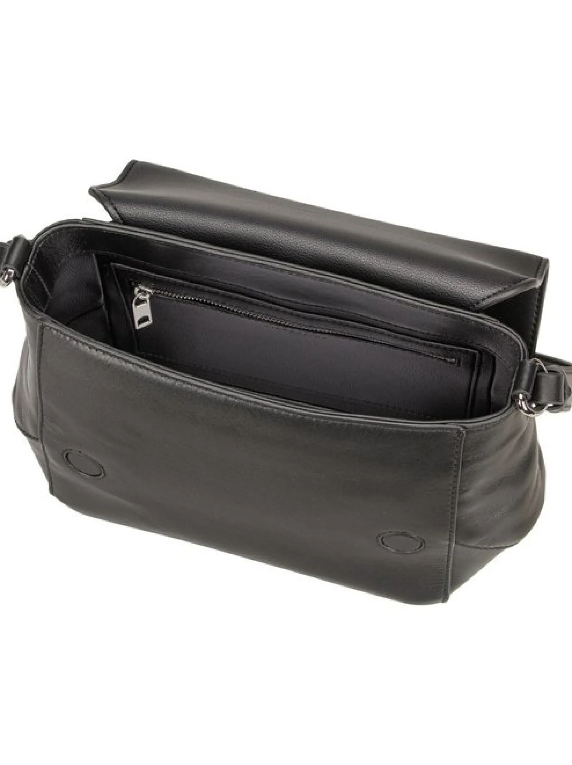 Liebeskind Berlin Damen Schultertasche - Lilly CB M Soft Nappa in schwarz