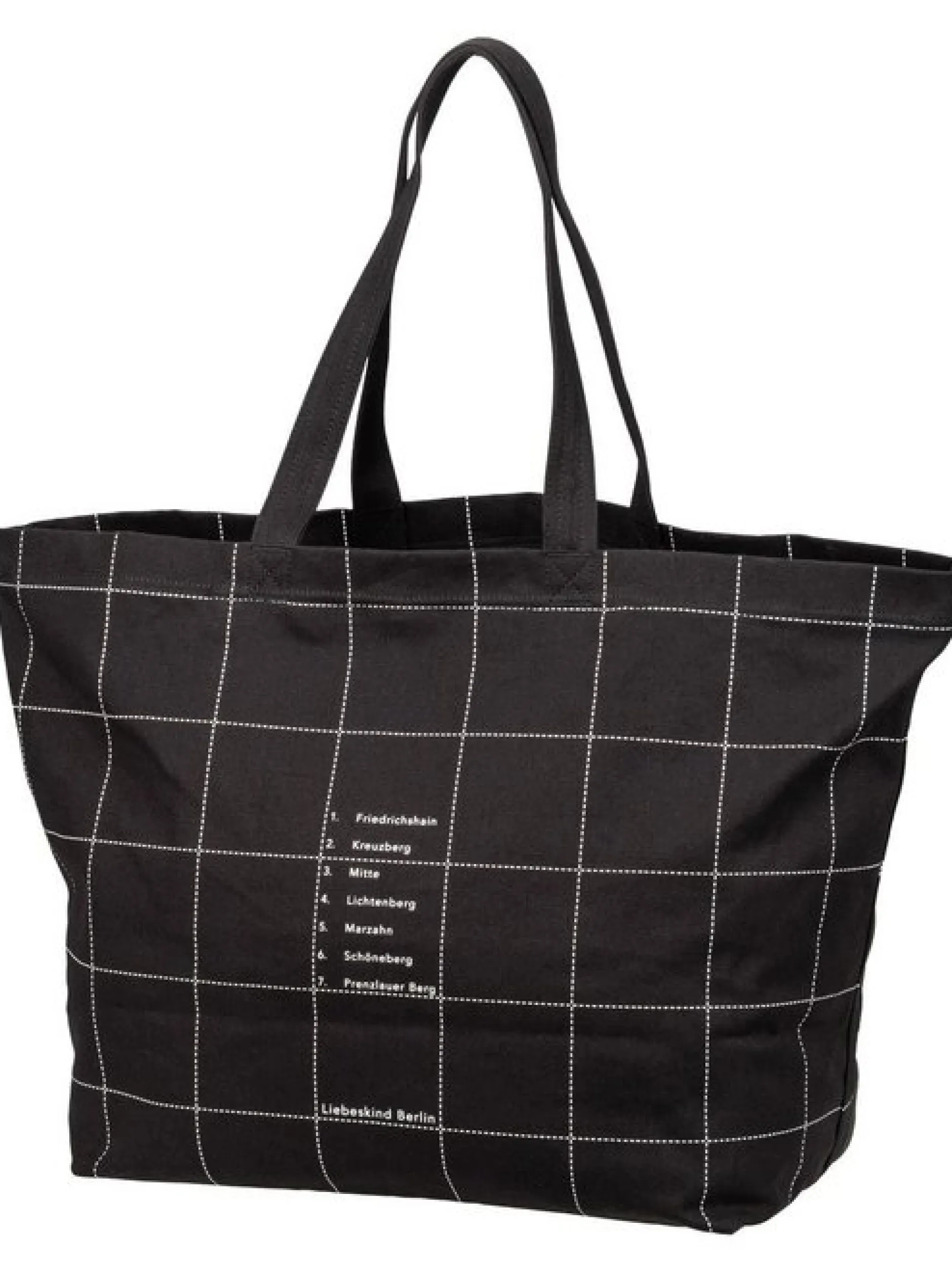 Liebeskind Berlin Damen Shopper - Canvas XL in schwarz