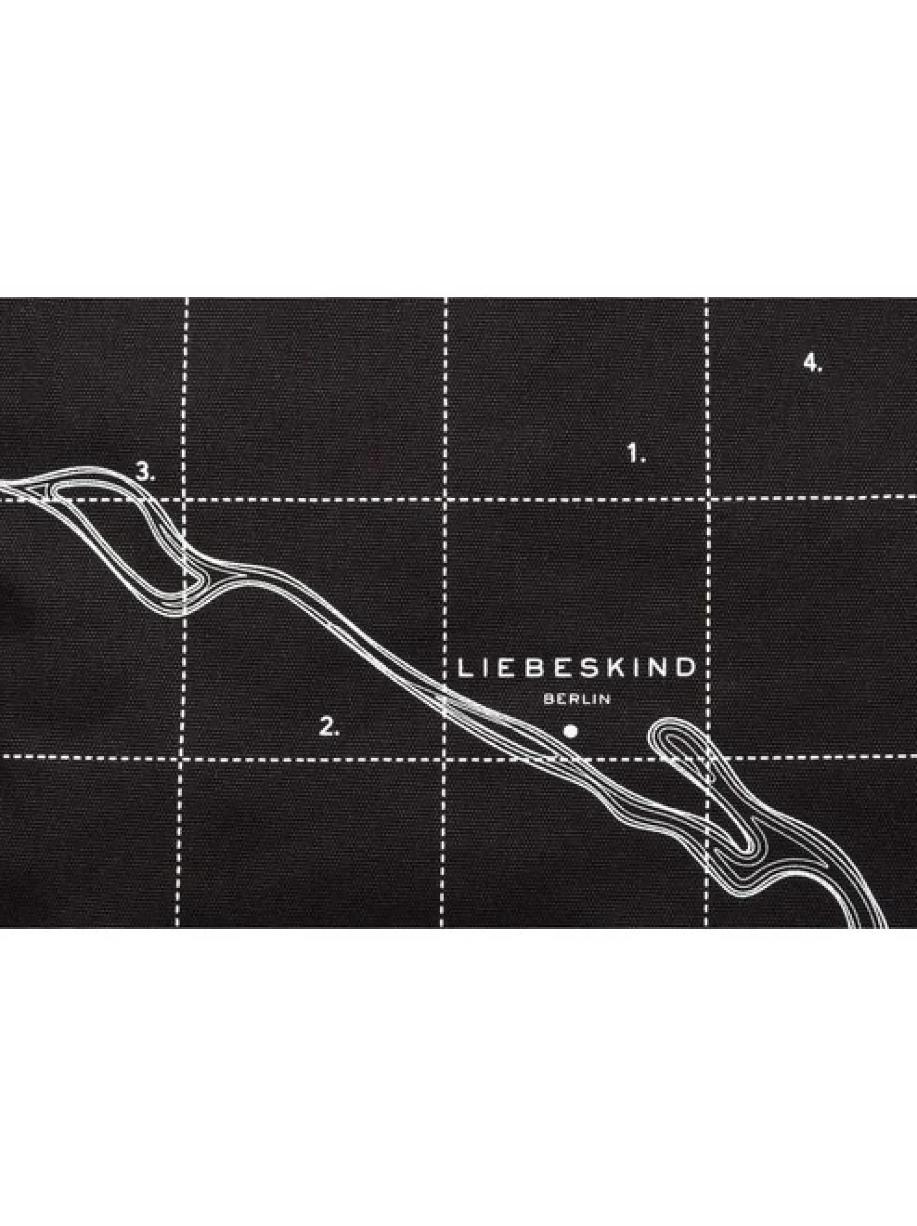 Liebeskind Berlin Damen Shopper - Canvas XL in schwarz