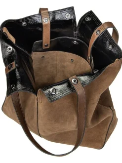 Liebeskind Berlin Damen Shopper - Rive Hydro L in camel