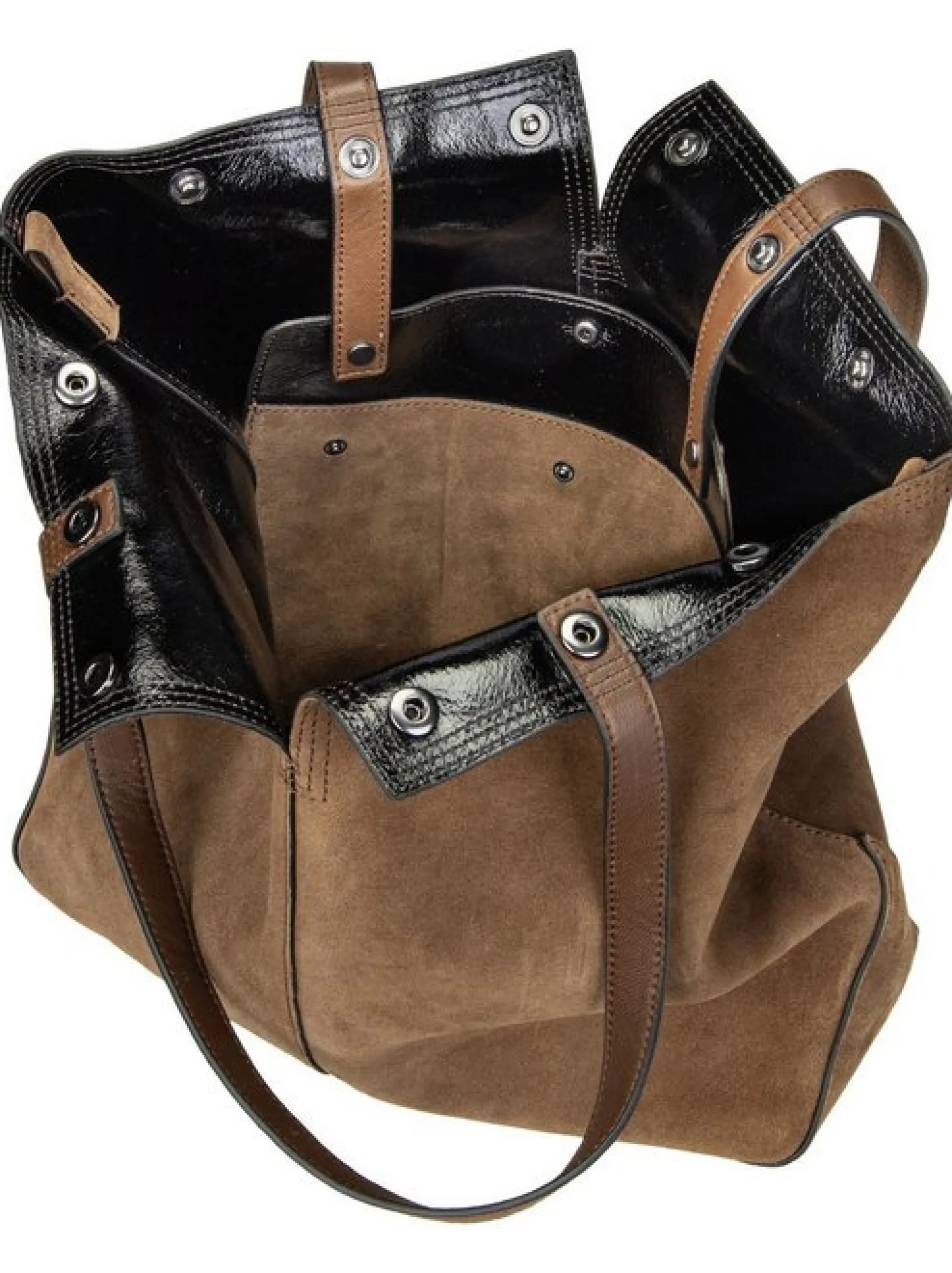 Liebeskind Berlin Damen Shopper - Rive Hydro L in camel