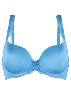 LingaDore Damen T-Shirt BH in blau