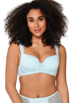 LingaDore Damen T-Shirt BH in hellblau