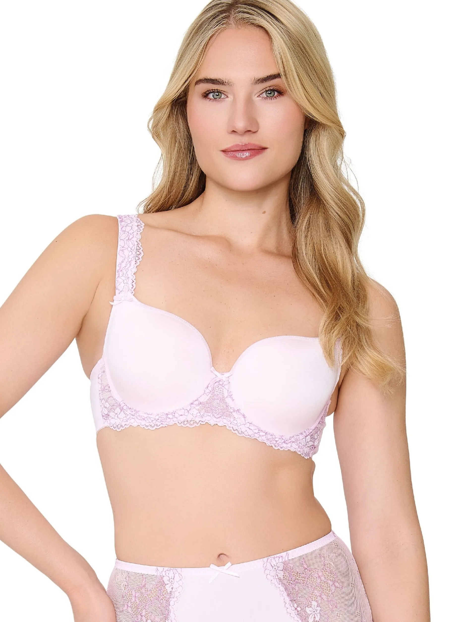LingaDore Damen T-Shirt BH in rosa