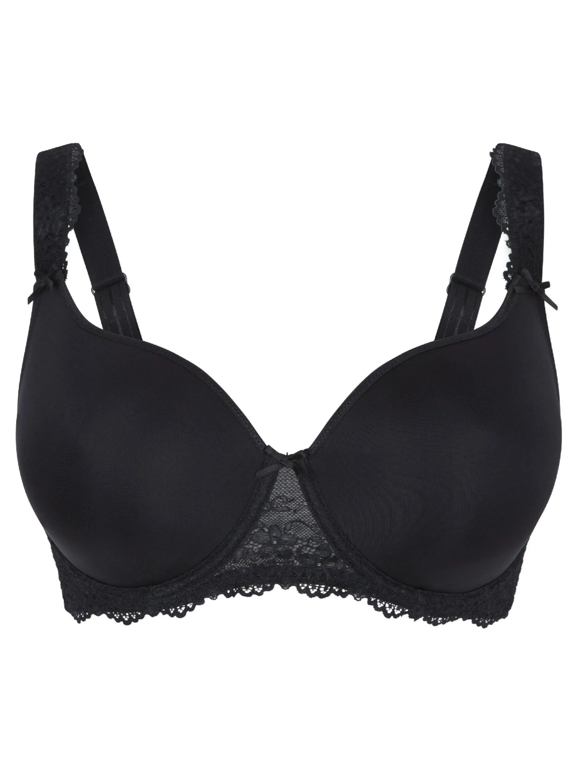 LingaDore Damen T-Shirt BH in schwarz