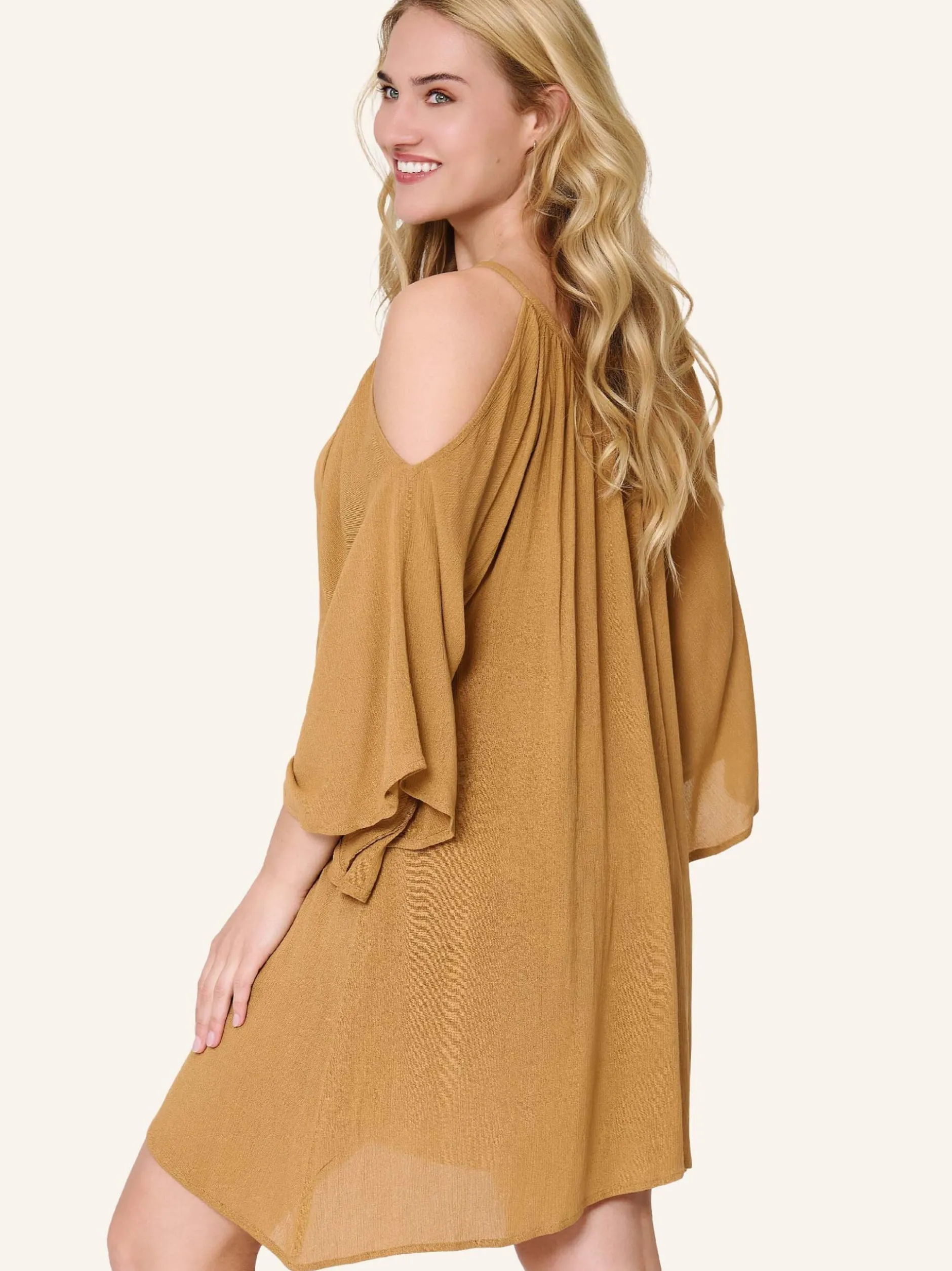 LingaDore Damen Tunik in braun