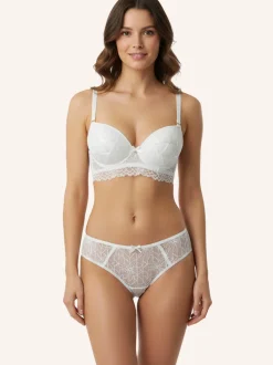 LingaDore Damen up BH set Push in weiß