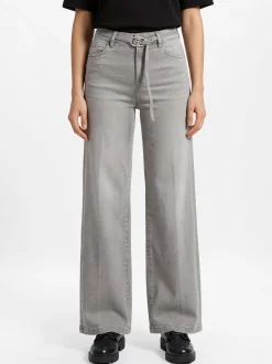 Liu Jo Collection Damen Jeans - Good Flare in grau