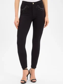 Liu Jo Collection Damen Jerseyhose in schwarz