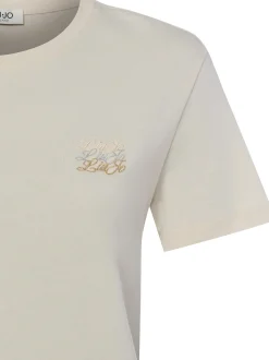 Liu Jo Collection Damen T-Shirt in beige