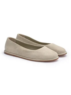 Lloyd Damen Ballerina in grau - 1,5 cm Absatz