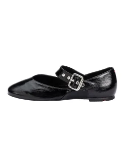 Lloyd Damen Bootsschuhe in schwarz - 0,5 cm Absatz