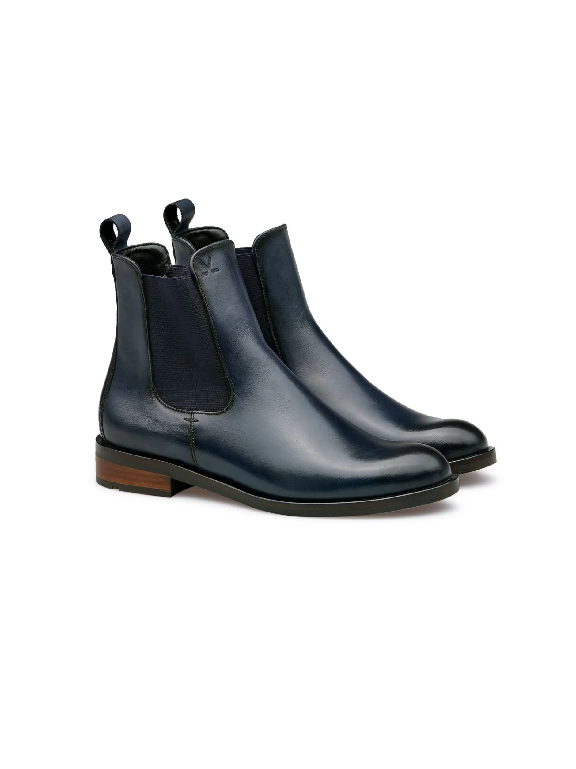 Lloyd Damen Chelsea Boot in blau - 1,5 cm Absatz
