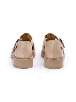 Lloyd Damen Riemchensandale in beige - 1,5 cm Absatz
