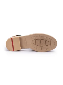 Lloyd Damen Riemchensandale in beige - 1,5 cm Absatz