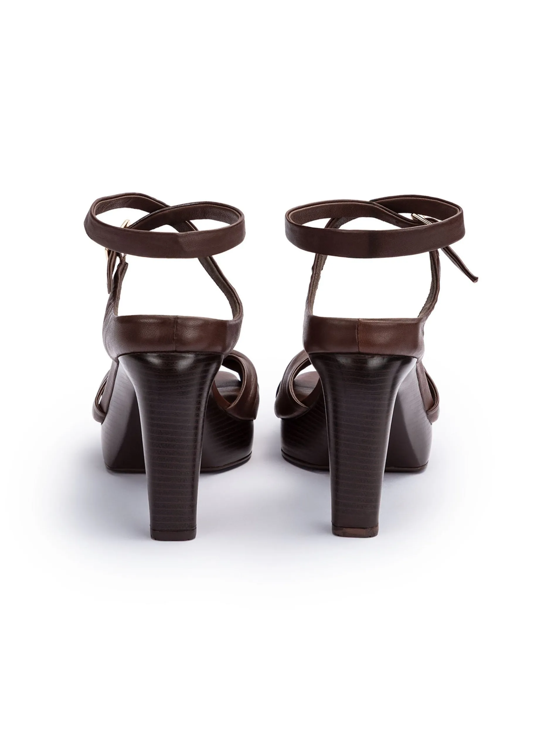 Lloyd Damen Sandale in cognac - 9,5 cm Absatz