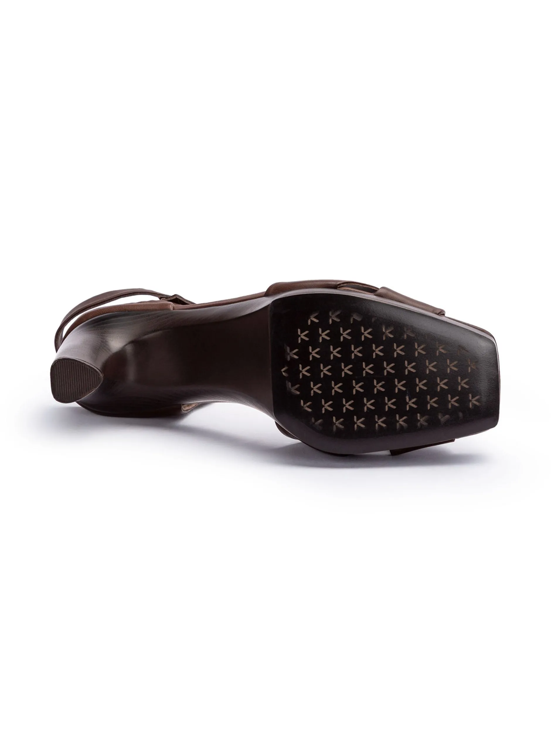 Lloyd Damen Sandale in cognac - 9,5 cm Absatz