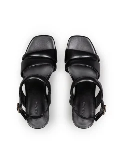 Lloyd Damen Sandale in schwarz - 9,5 cm Absatz
