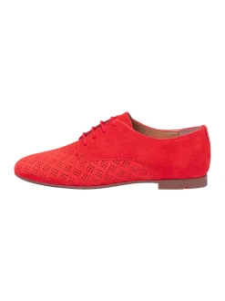 Lloyd Damen Schnürschuh in rot